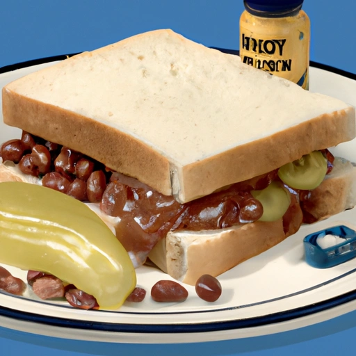 1943 Baked Bean Sandwich