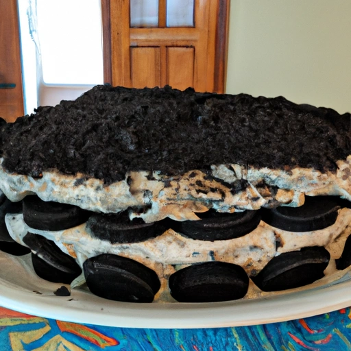 3-layer Ice Cream Sandwich Cake