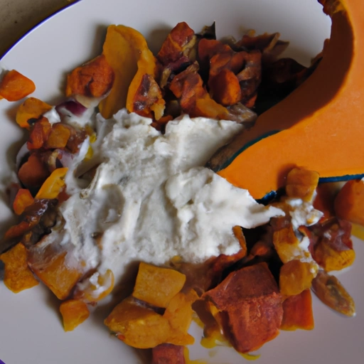 Acorn Squash and Sweet Potato