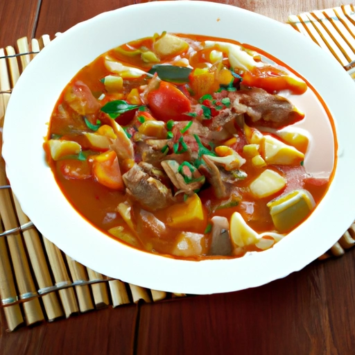 African Beef and Vegetable Soup