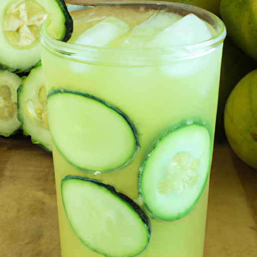 Agua Fresca de Pepino