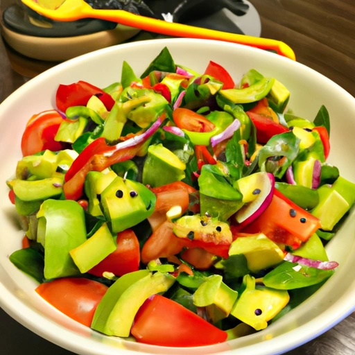 Akif's Avocado Green Salad