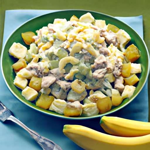 Albacore Pineapple Banana Salad