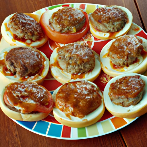 All-American Pizza Burgers