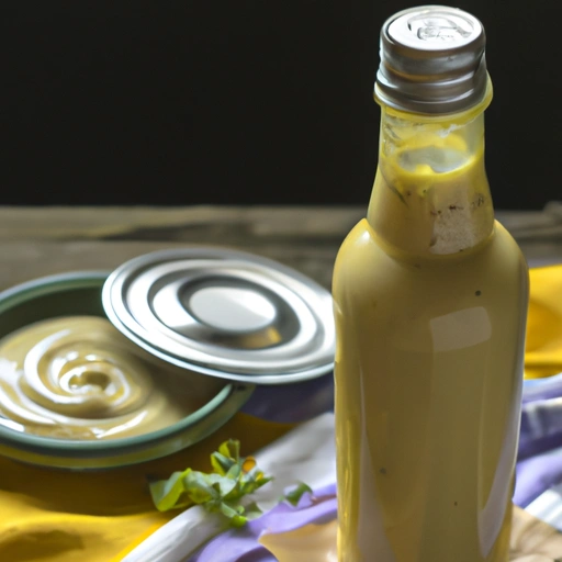 All-natural Honey Mustard Salad Dressing