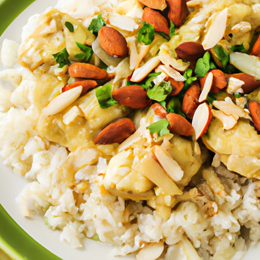 Almond Chicken and Rice