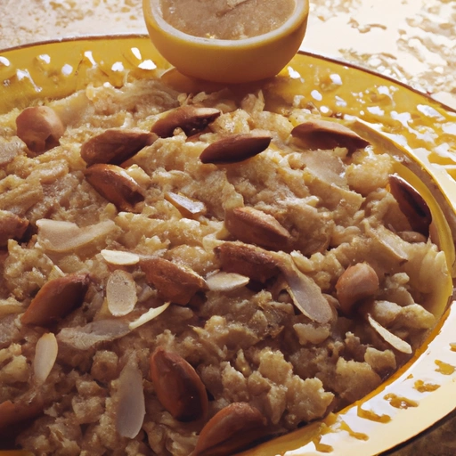 Almond Rice I
