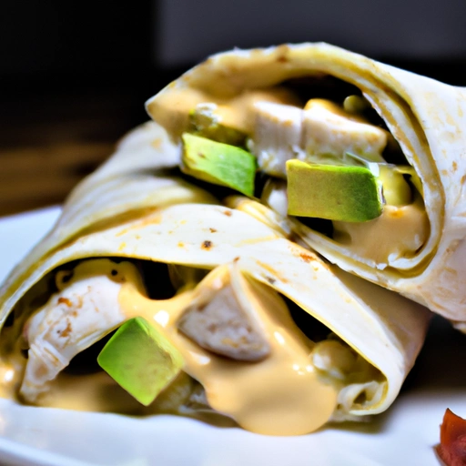 Amanda's Delicious Chicken Avocado Wrap