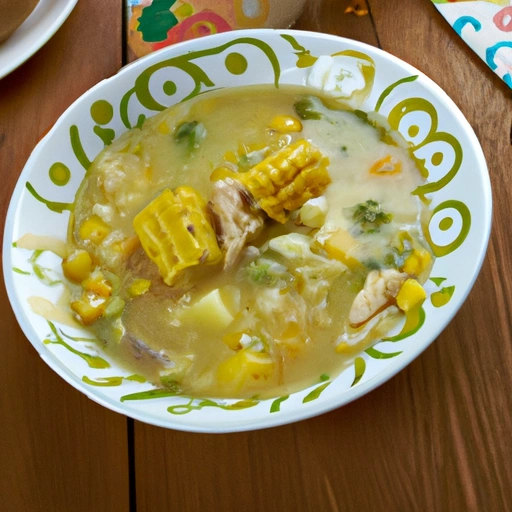 Amish Chicken-Corn Soup
