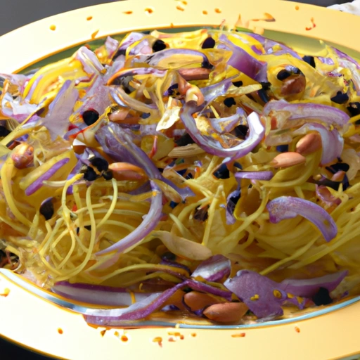 Angel Hair Pasta with Fennel and Saffron