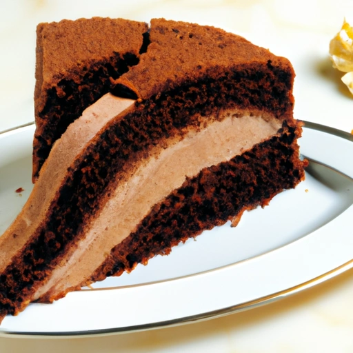 Ciasto anioł z kremem czekoladowym