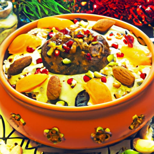 Anoush Abour - armeński pudding bożonarodzeniowy