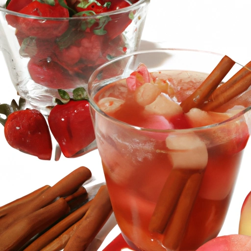 Apple and Strawberry Punch