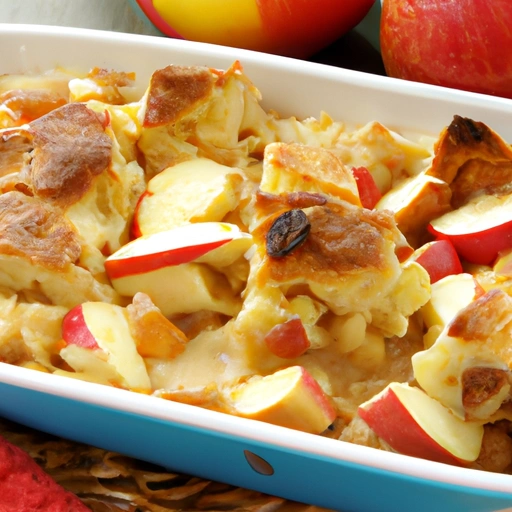 Apple Bread Pudding