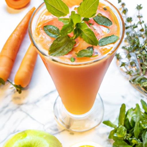 Apple-Carrot Cocktail