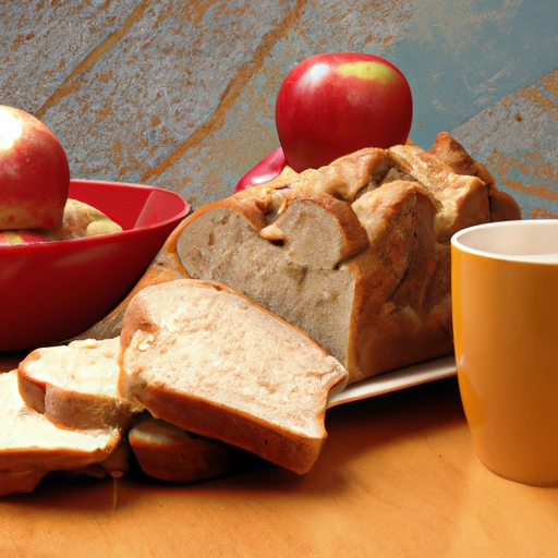 Chleb jabłkowo-cynamonowy sojowy