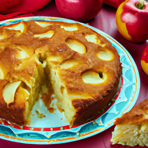 Apple-filled Cake