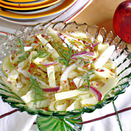 Apple Stick Salad