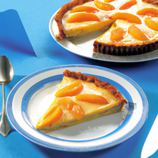 Apricot Blue Cheese Torte