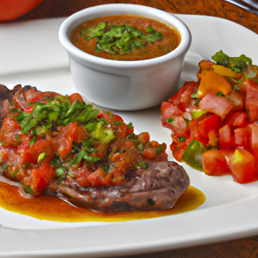 Argentine Barbecue with Salsa Criolla