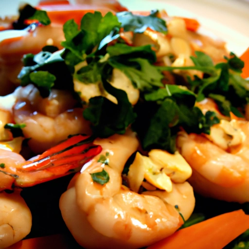 Asian Garlic Shrimp
