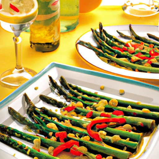 Asparagus and Pimento