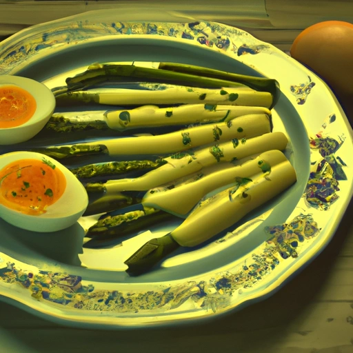 Asparagus in the Flemish Manner