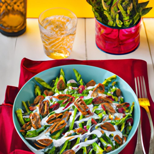 Asparagus Salad with Pecans