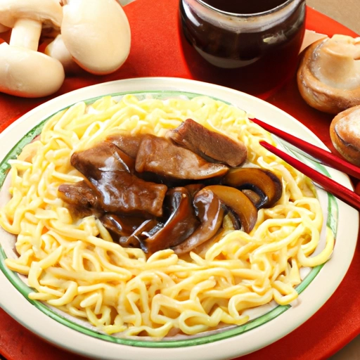 'Au Jus' Beef and Noodles