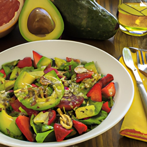 Avocado Fruit Stand Salad