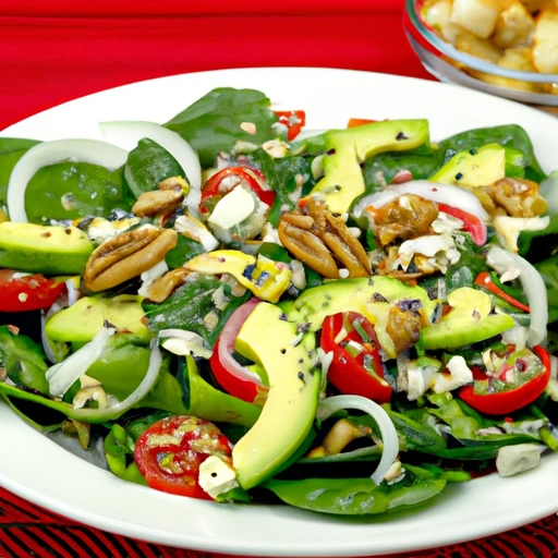 Avocado Lover's Spinach Salad