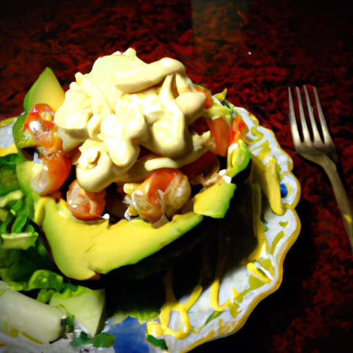 Avocado with Seafood