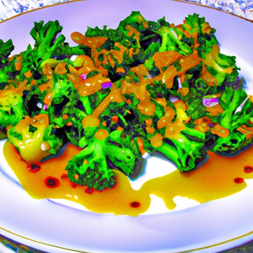 Baby Broccoli with Orange Sauce