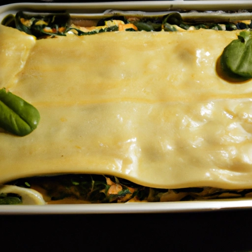 Back on the Commune Spinach Lasagna