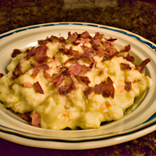 Bacon-Cheddar Mashed Potatoes
