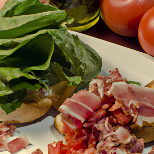 Bacon, Lettuce and Tomato Bruschetta