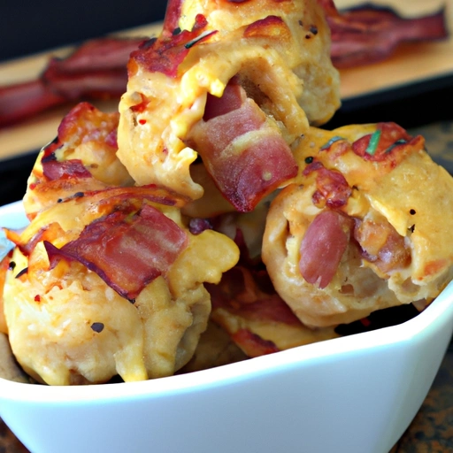 Bacon Mac and Cheese Bombs