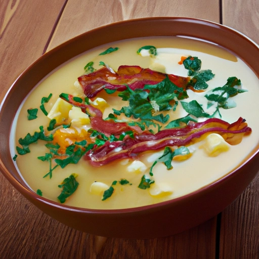 Bacon 'n' Cheddar Beer Soup