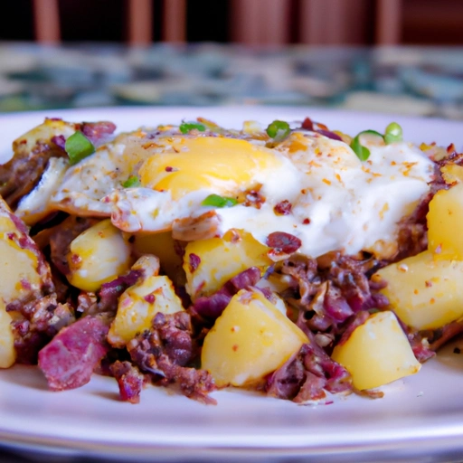 Baked Corned Beef Hash