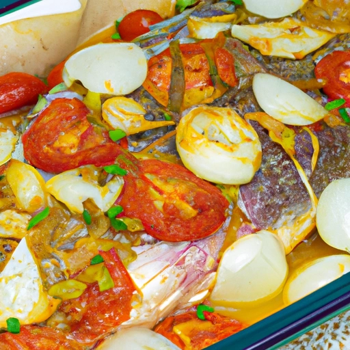 Baked Fish Portuguese-style