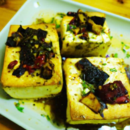 Baked Italian-style Tofu