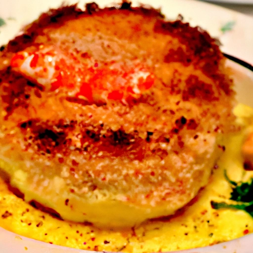 Baked Lobster Tail Soufflé