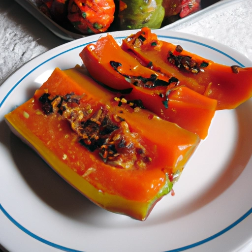 Baked Papaya