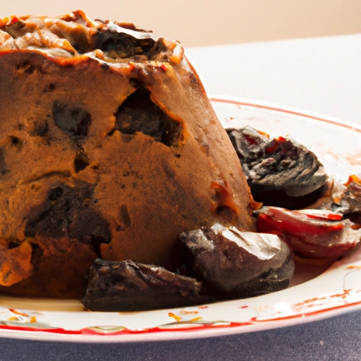 Baked Plum Pudding