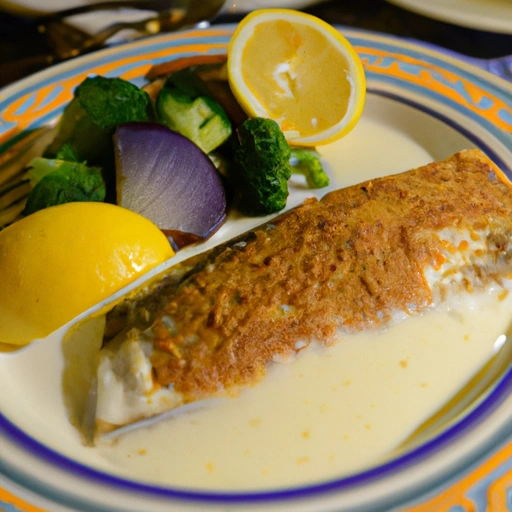 Baked Striped Bass