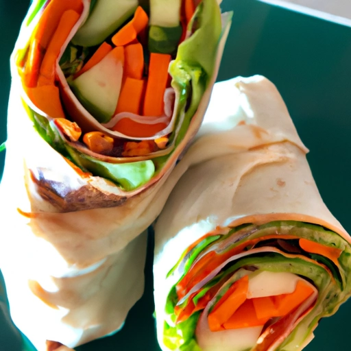 Baked Tofu Wrap