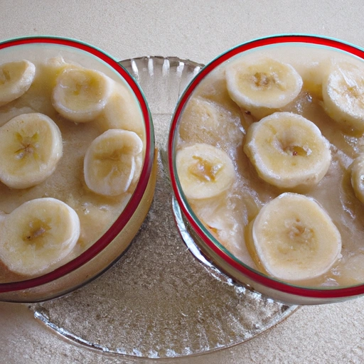 Pudding bananowo-kokosowy