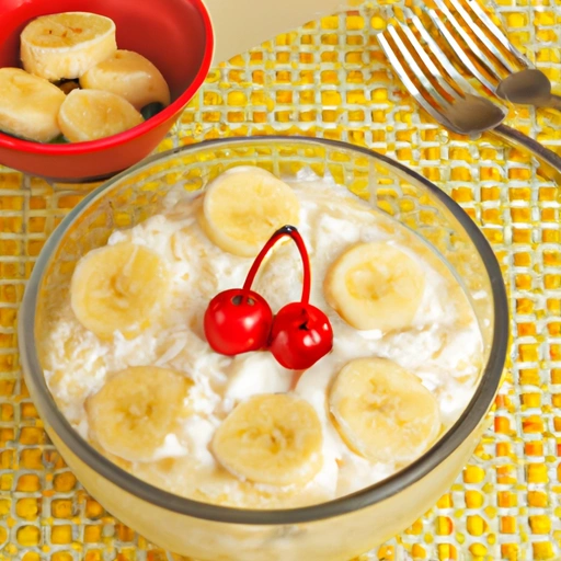 Banana Rice Pudding