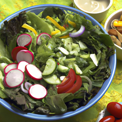 Basic Free Green Salad
