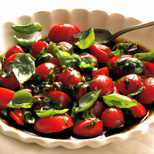 Basil Cherry Tomatoes